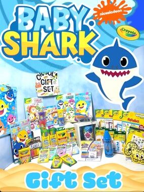 BABY SHARK ARTS CRAFTS AND LEARNING GIFT SET